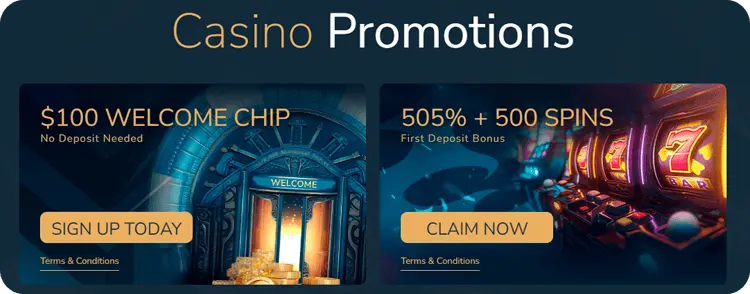 Limitless casino registration bonus